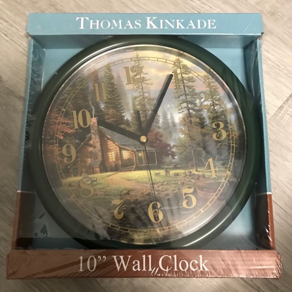 Thomas Kinkade Wall Clock